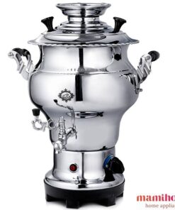 Alinassab Silver Electric Samovar 7 Liter