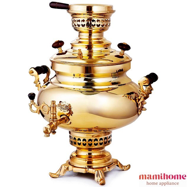 Alinassab Zarrineh Coal Samovar - 5 Liter