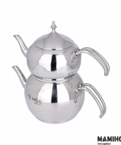 کتری قوری (MGS) ام جی اس 2.2 لیتری استیل لوله دار دسته کد K41020-160