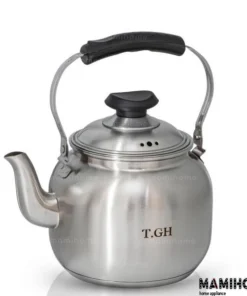 کتری کف چدن قیطاسی (TGH-تی جی اچ) مدل توس مات ‫5.‏2 لیتری کد 30008