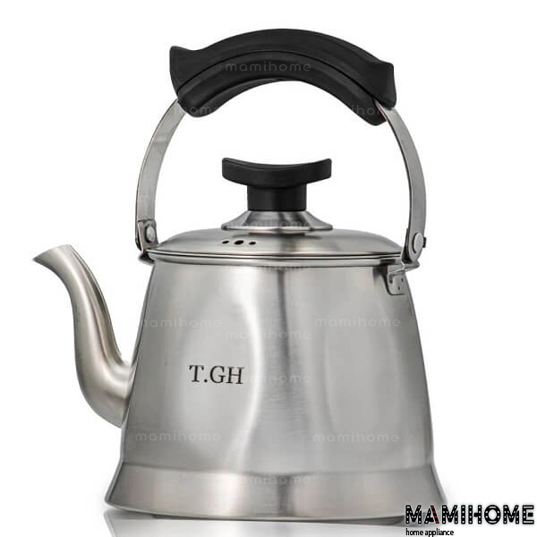 TGH-30208 کتری کف چدن قیطاسی (TGH-تی جی اچ) مدل کاوه مات 5.2 لیتری کد 30208