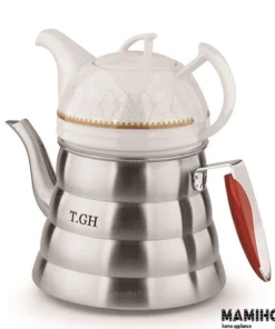 کتری قوری کف چدن قیطاسی (TGH-تی جی اچ) مدل آریا مات 5.‏2 لیتری کد 30600