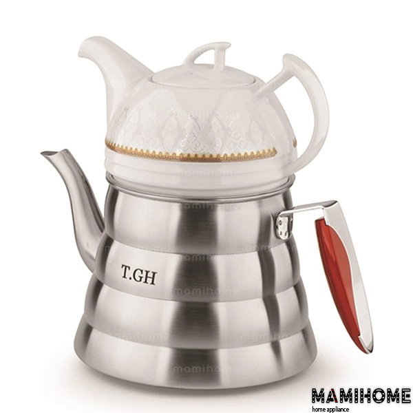 TGH-30600 کتری قوری کف چدن قیطاسی (TGH-تی جی اچ) مدل آریا مات 5.2 لیتری کد 30600