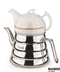 کتری قوری کف چدن قیطاسی (TGH-تی جی اچ) مدل آریا براق 5.‏2 لیتری کد 30650