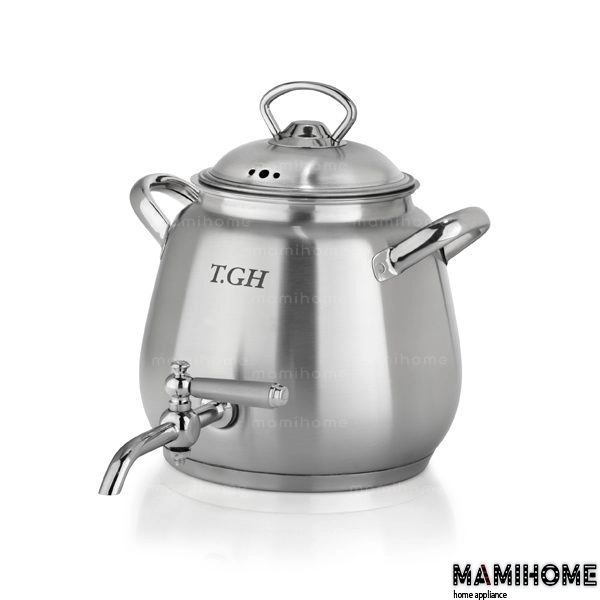 TGH-4004 کتری کف چدن قیطاسی (TGH-تی جی اچ) مدل بیستون مات 5.3 لیتری کد 4004