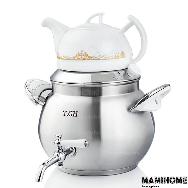 TGH-5081 کتری قوری کف چدن قیطاسی (TGH-تی جی اچ) مدل پرشیا مات 5 لیتری کد 5081