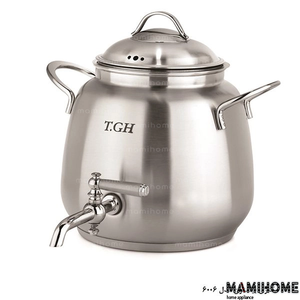 TGH-6006 کتری کف چدن قیطاسی (TGH-تی جی اچ) مدل پاسارگاد مات 5.5 لیتری کد 6006