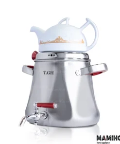 کتری قوری کف چدن قیطاسی (TGH-تی جی اچ) مدل اشکان 5.5 لیتری کد 6650