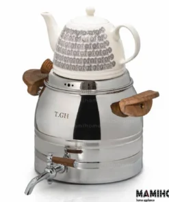 کتری قوری کف چدن قیطاسی (TGH-تی جی اچ) مدل آپادانا براق 6 لیتری کد 7765