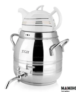 کتری قوری کف چدن قیطاسی (TGH-تی جی اچ) مدل پرسپولیس براق 5.‏6 لیتری کد 8060